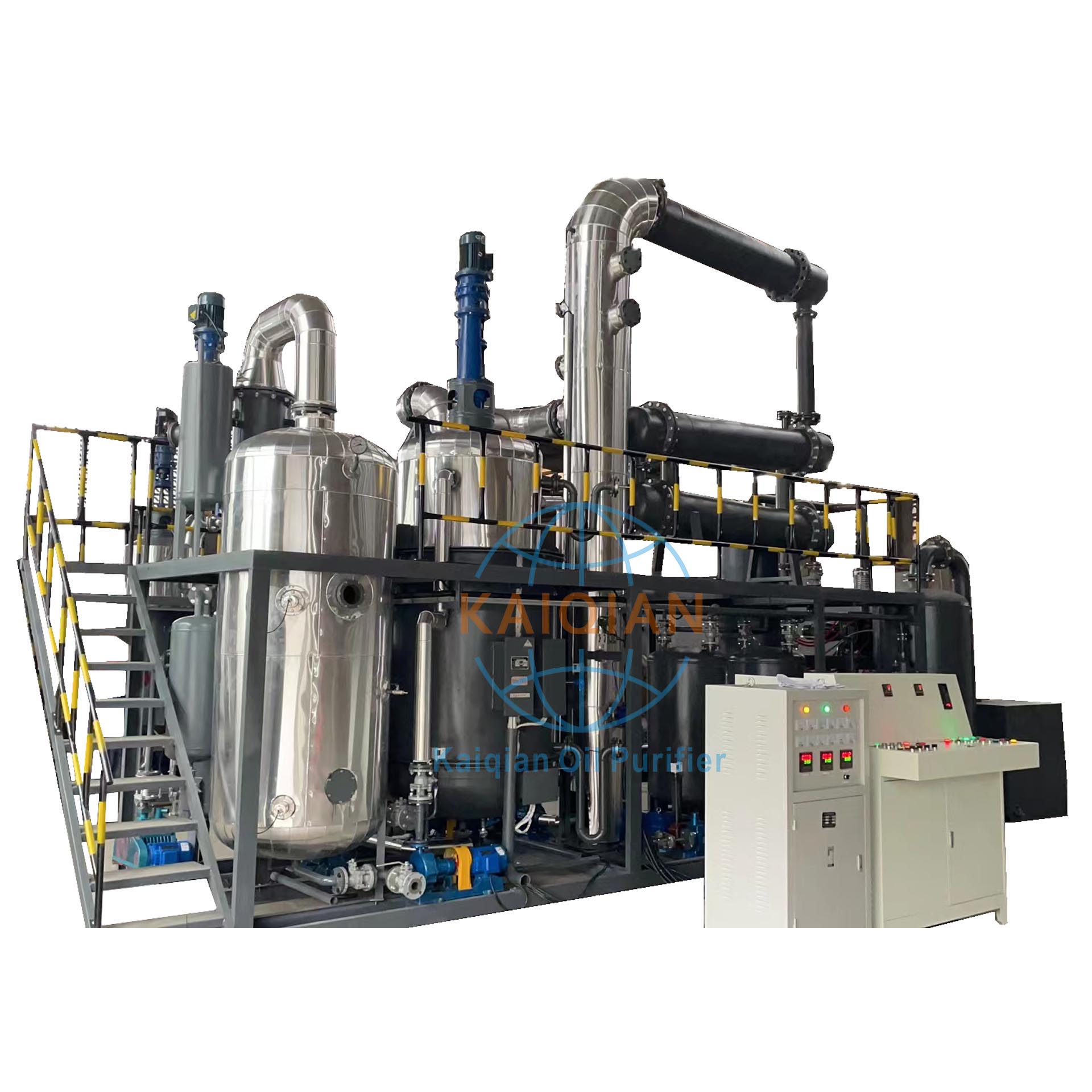 2噸廢機油提煉柴油設(shè)備